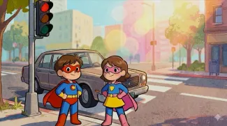 Les super heros de la route